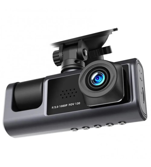 MIIQNUS Kamera Mobil Dashcam 3in1 Rear Front Cabin FHD 1080P - MQ20